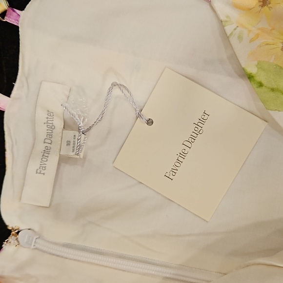 💕FAVORITE DAUGHTER💕 The Rosemary Slip Dress ~ Oahu Floral Print 10 NWT - Picture 13 of 15